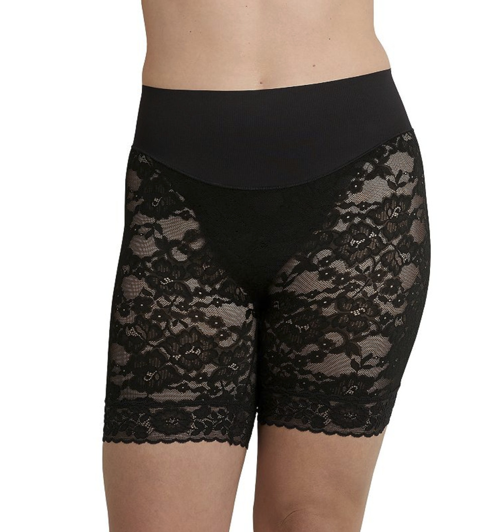 Maidenform Women Tame Your Tummy Lace Shorty Panty Black Size M
